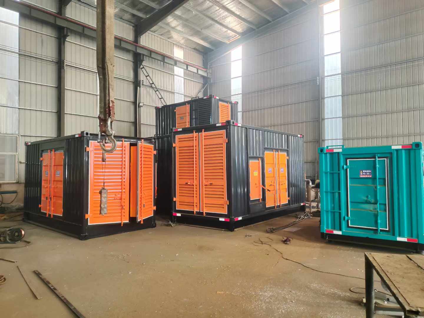 泗洪500kw柴油发电机组可以带动多少功率设备？